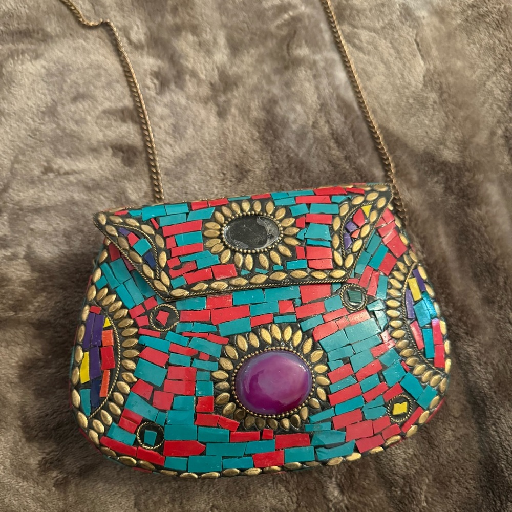 Handmade morrocan inspired bag